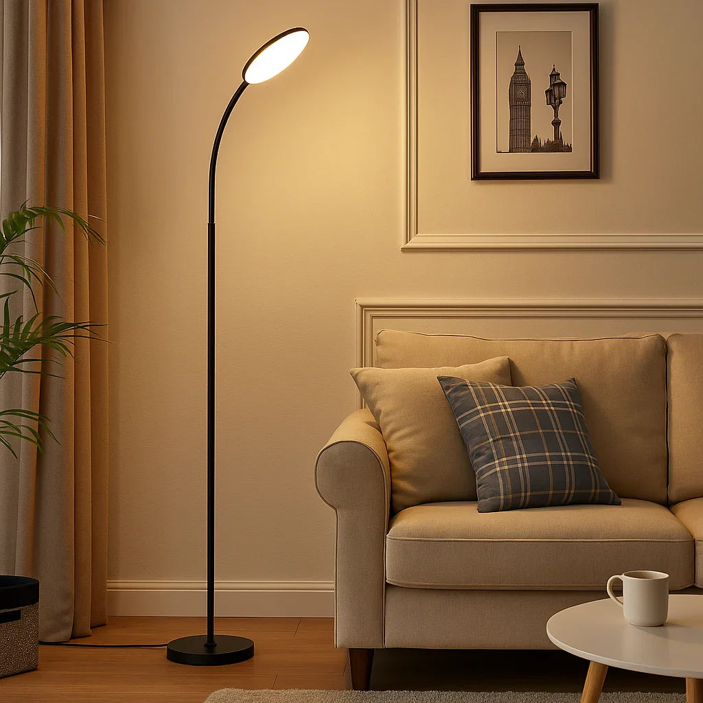 Aris Arc Gulvlampe - Moderne Design - LED Kompatibel