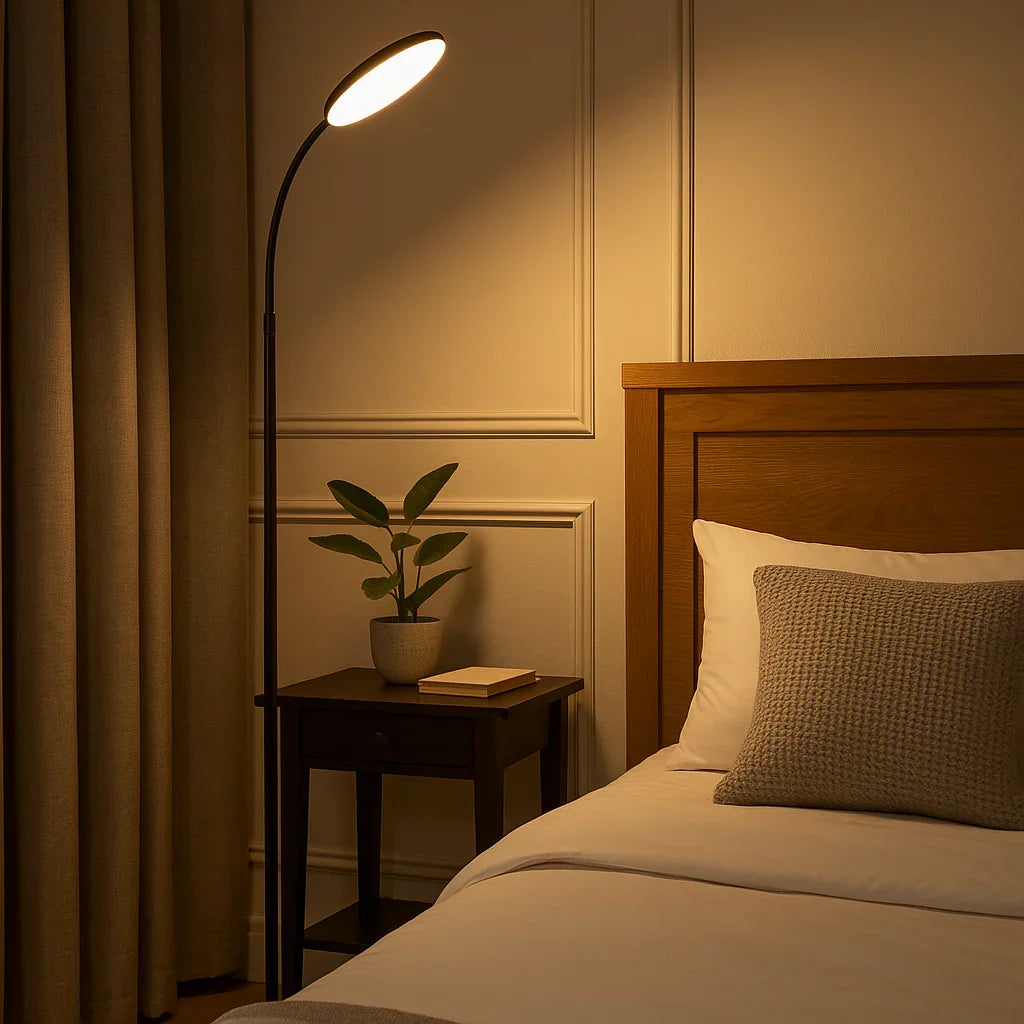 Aris Arc Gulvlampe - Moderne Design - LED Kompatibel