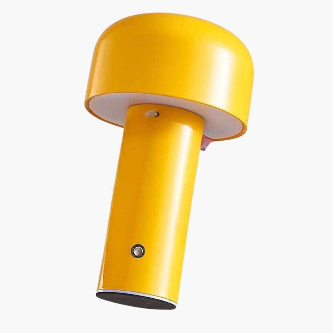 Bordlampe - LED Trådløs - Svampedesign