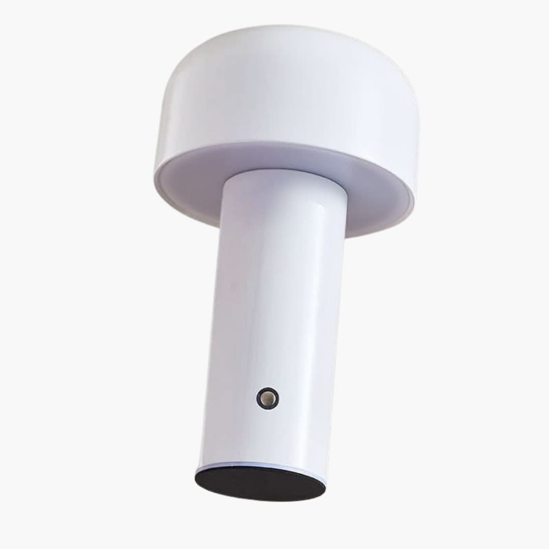 Bordlampe - LED Trådløs - Svampedesign