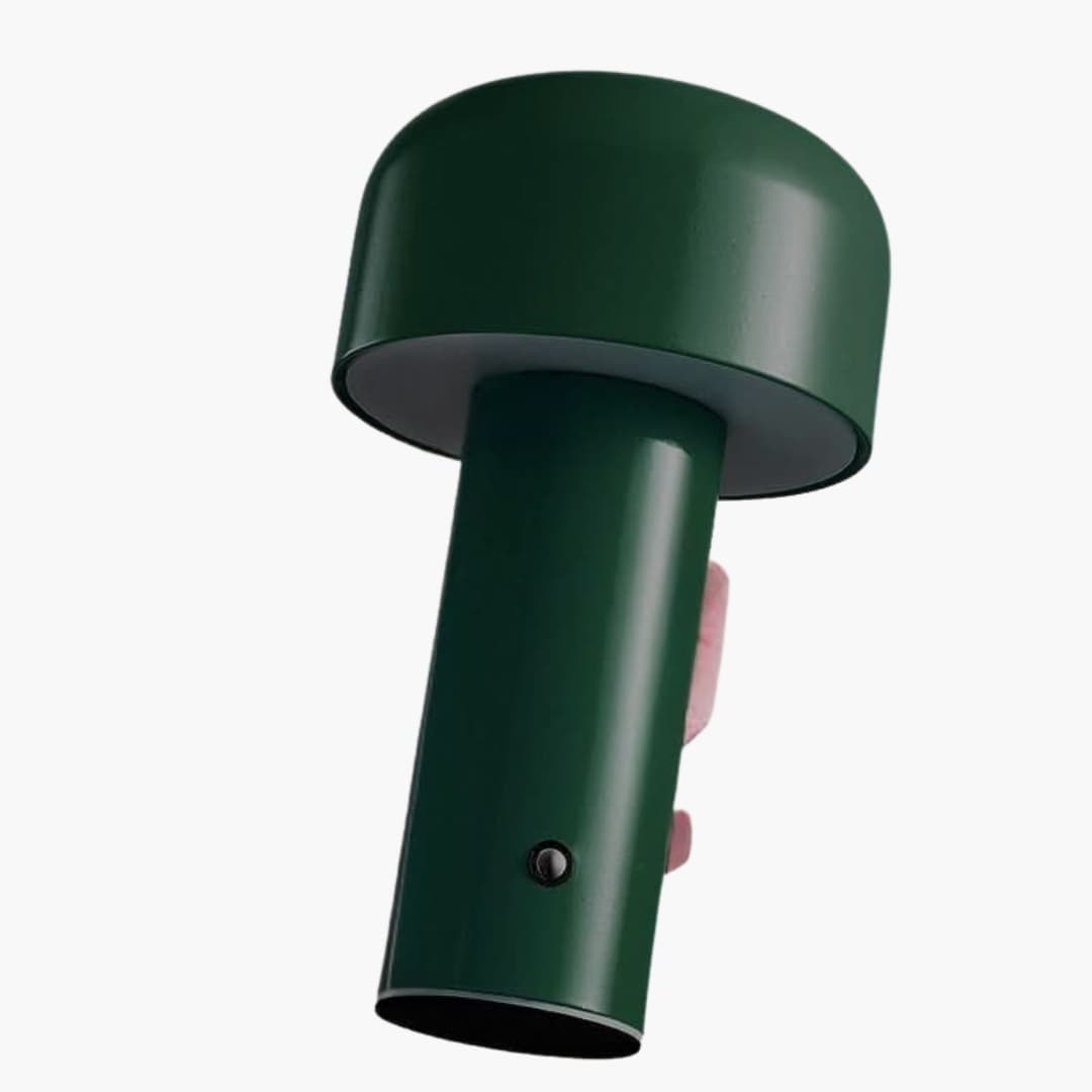 Bordlampe - LED Trådløs - Svampedesign