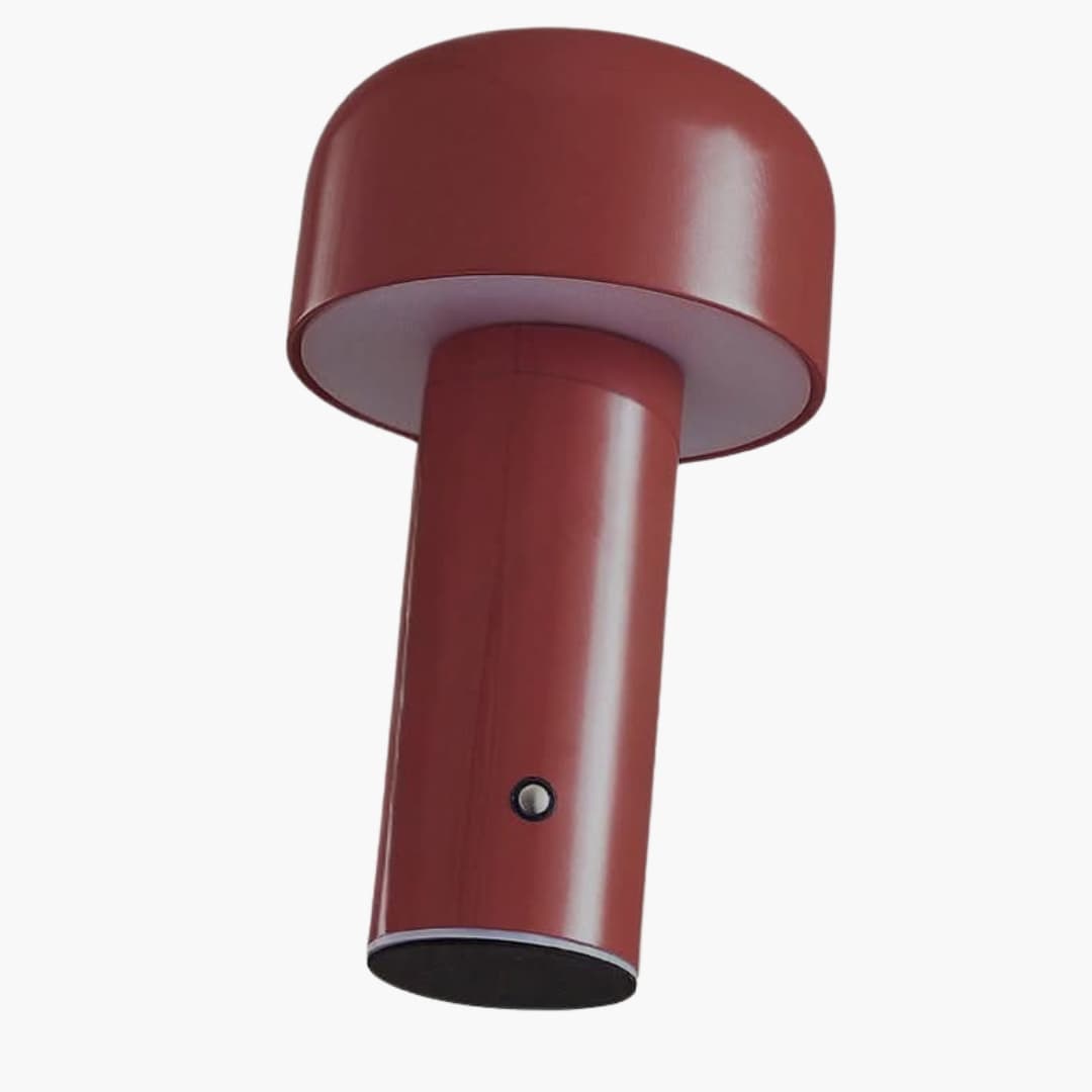 Bordlampe - LED Trådløs - Svampedesign