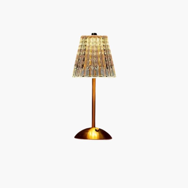 Bordlampe - Gylden Finish - Moderne Design