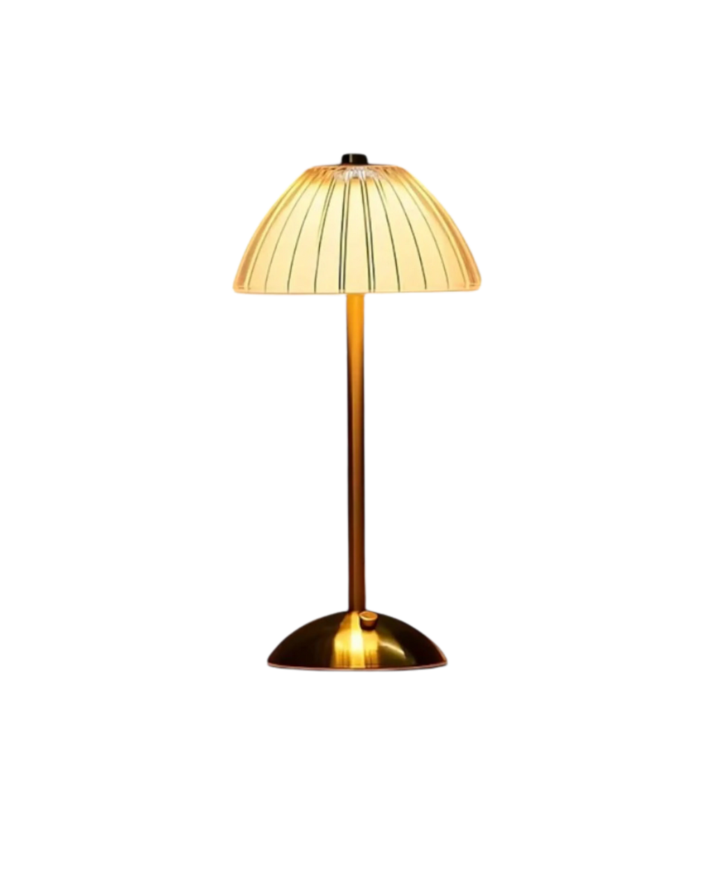 Bordlampe - Gylden Finish - Moderne Design