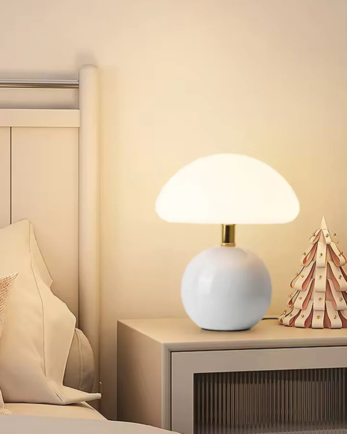 Bordlampe - Keramisk Base - Ambient Belysning