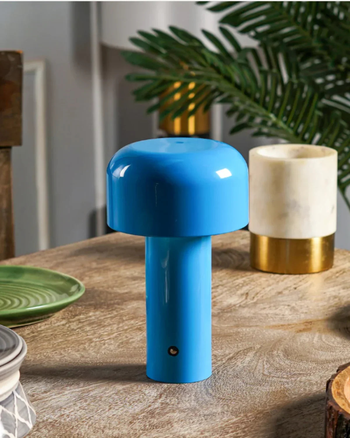 Bordlampe - Klokkeform - Genopladeligt Lys