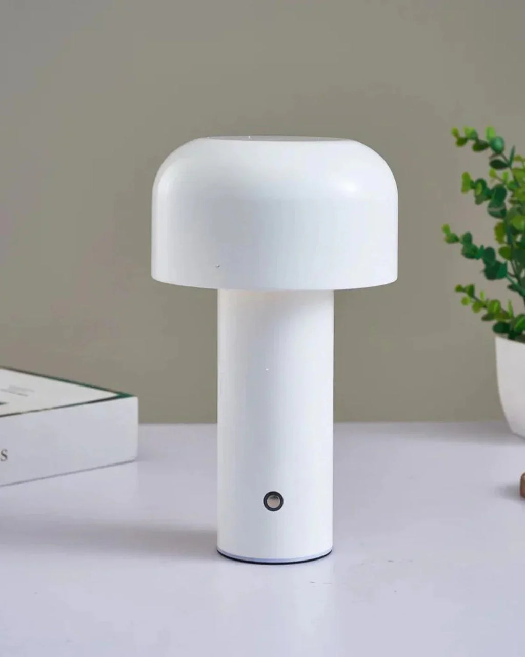 Bordlampe - Klokkeform - Genopladeligt Lys