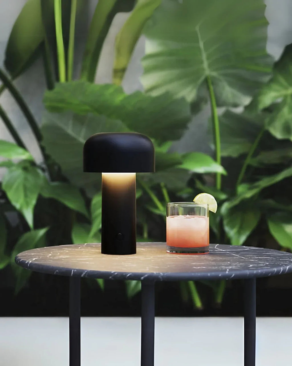 Bordlampe - Klokkeform - Genopladeligt Lys