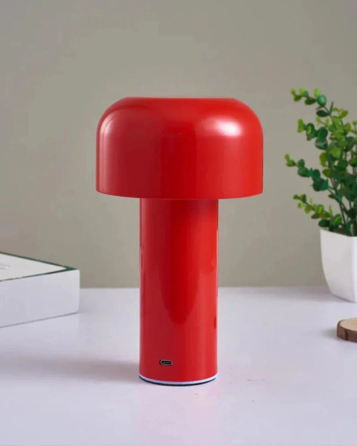 Bordlampe - Klokkeform - Genopladeligt Lys