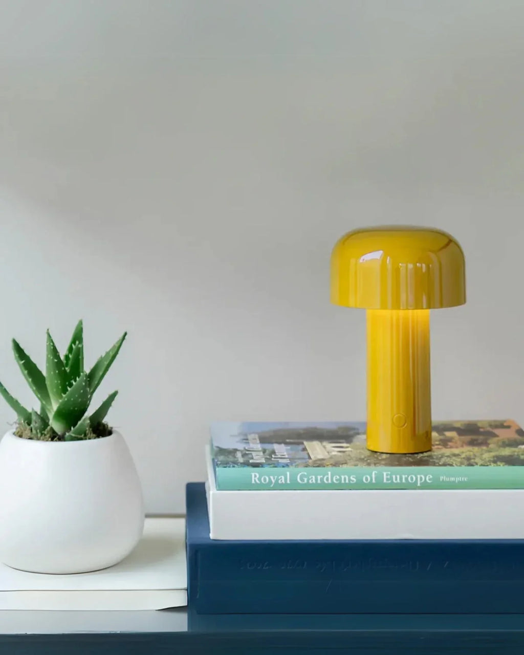 Bordlampe - Klokkeform - Genopladeligt Lys