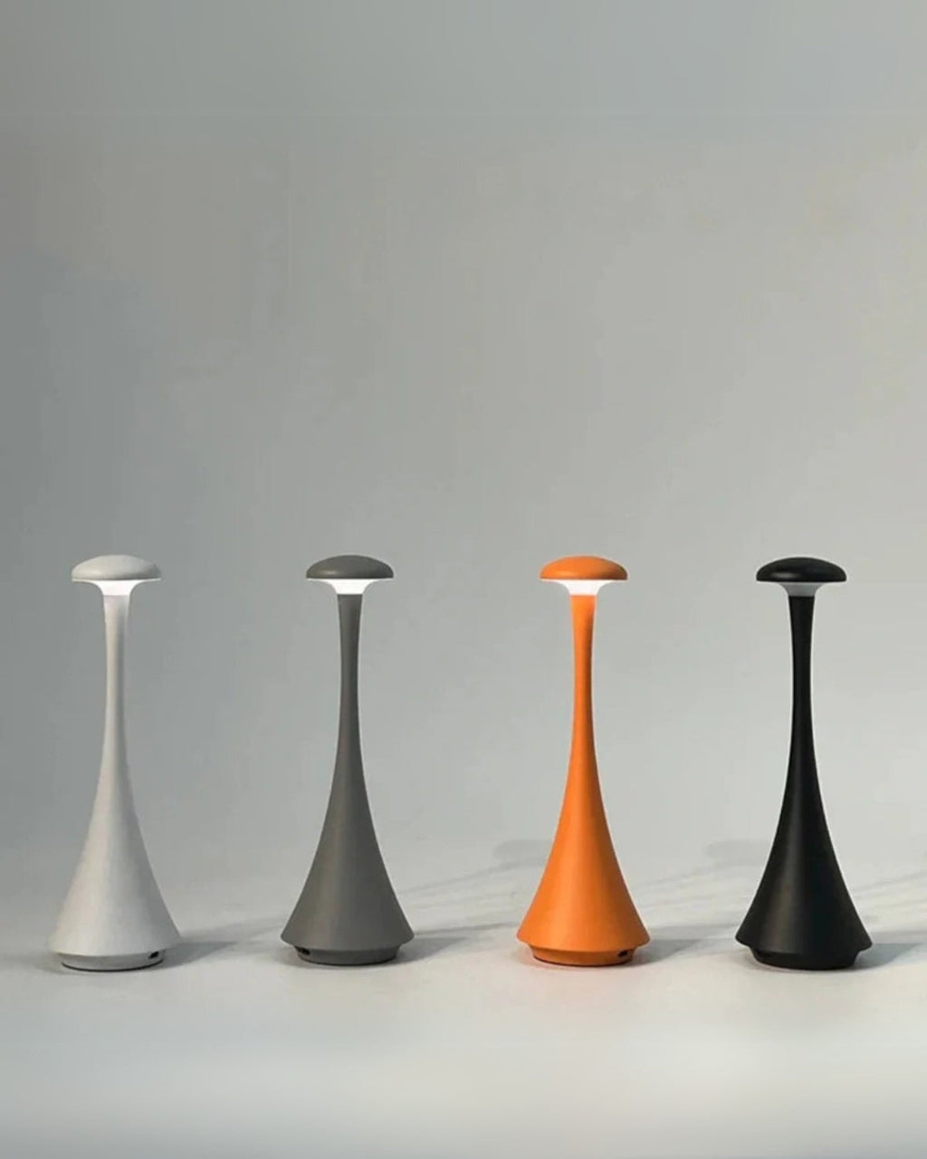 Bordlampe - Svampedesign - Berøringsstyring