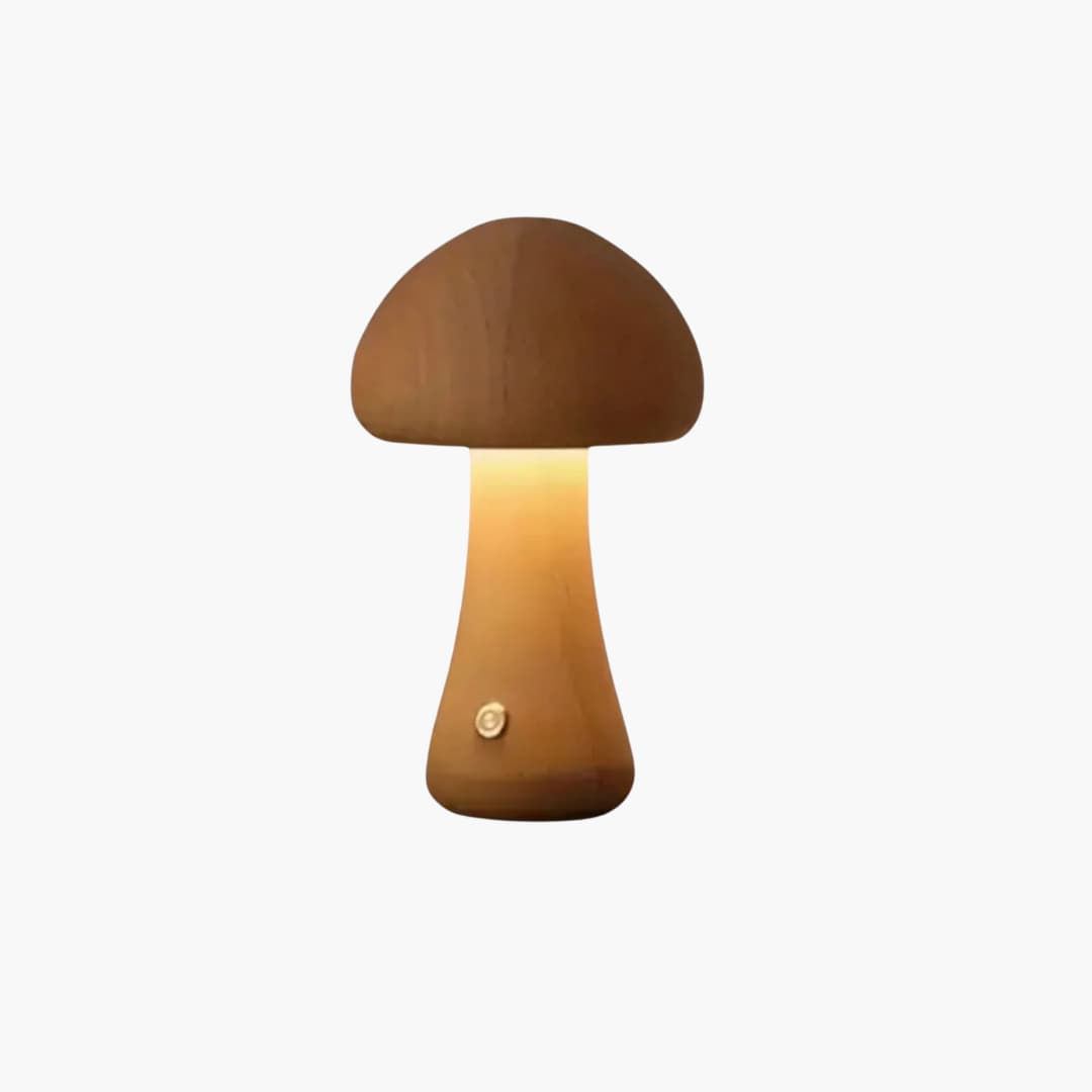 Bordlampe - Svampedesign - Stemningsbelysning