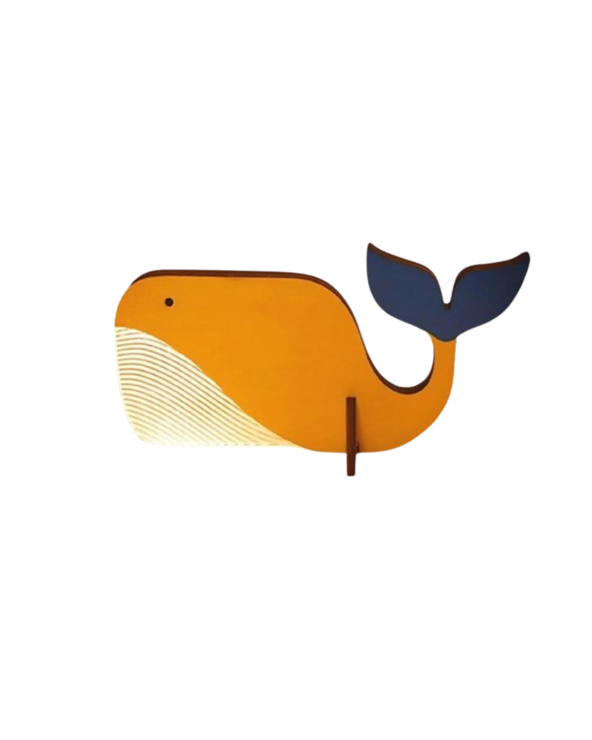 Bordlampe - Trædesign - Fugleform