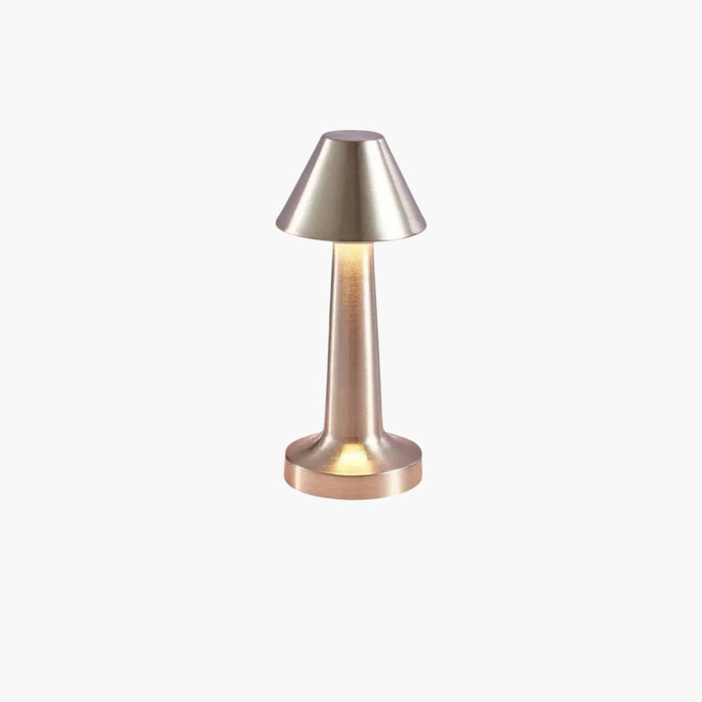 Bordlampe - Trådløst Design - Metalfinish