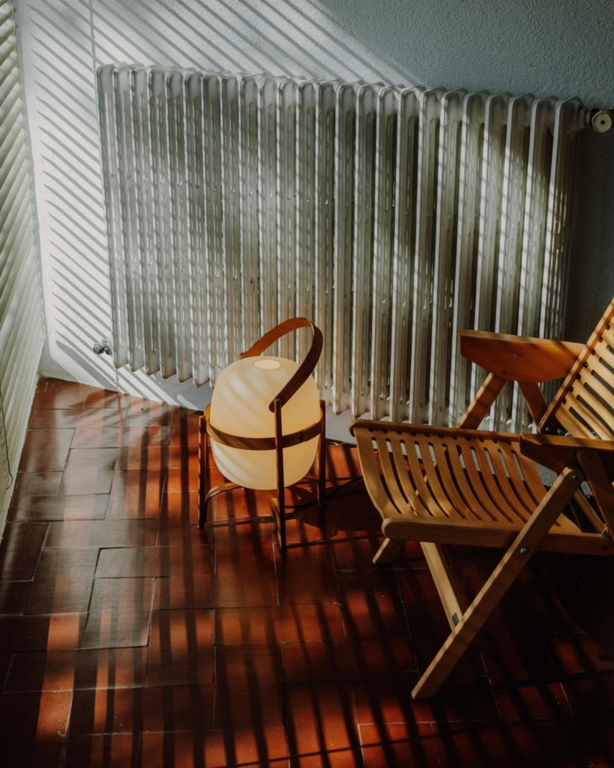 Bordlampe - Vintage Design - Glaslampe