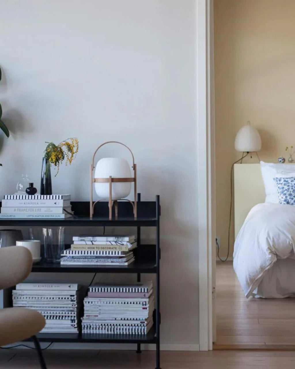 Bordlampe - Vintage Design - Glaslampe