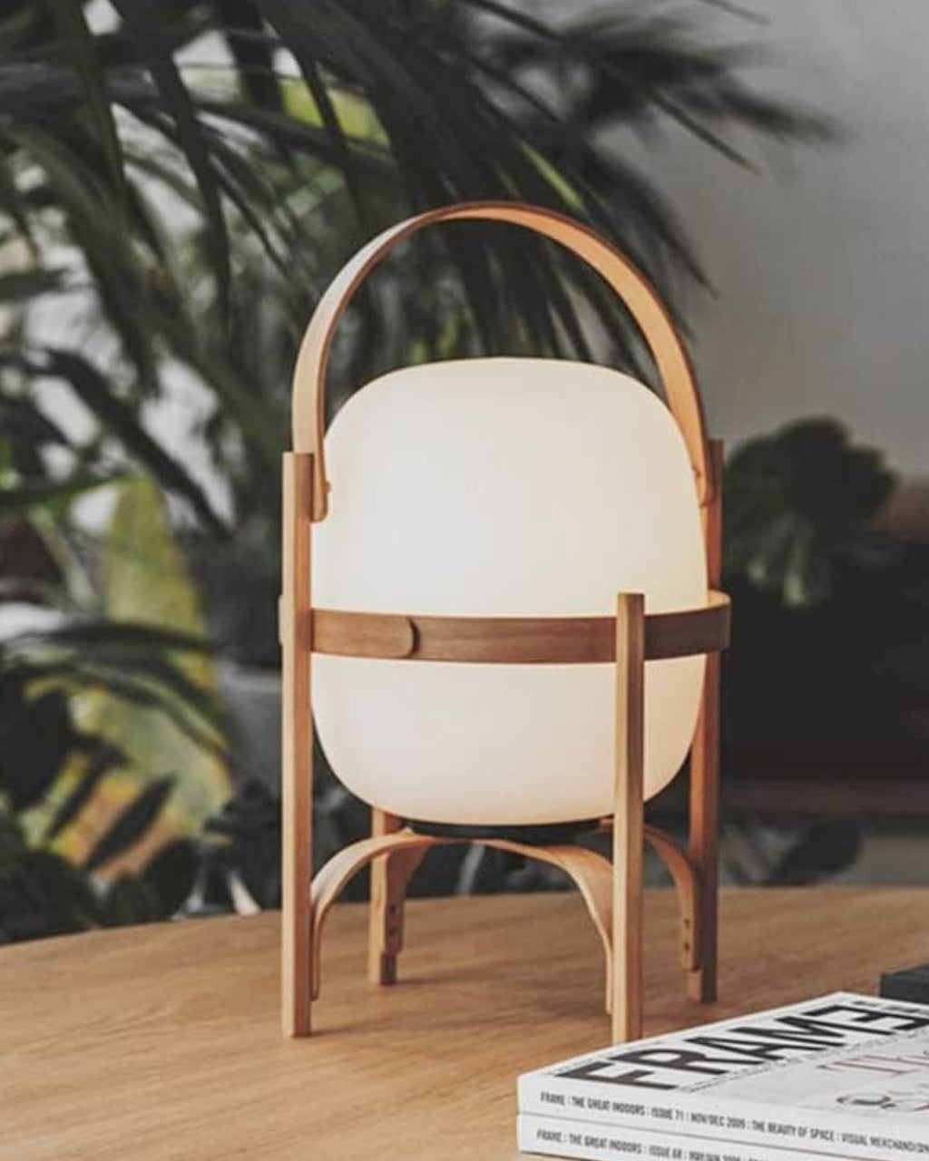 Bordlampe - Vintage Design - Glaslampe