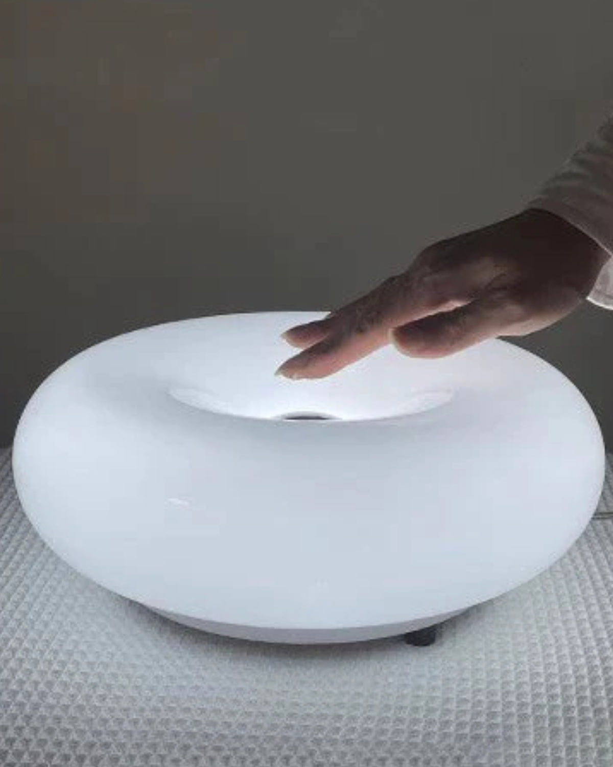 Bordlampe - Donutformet - Touch betjening