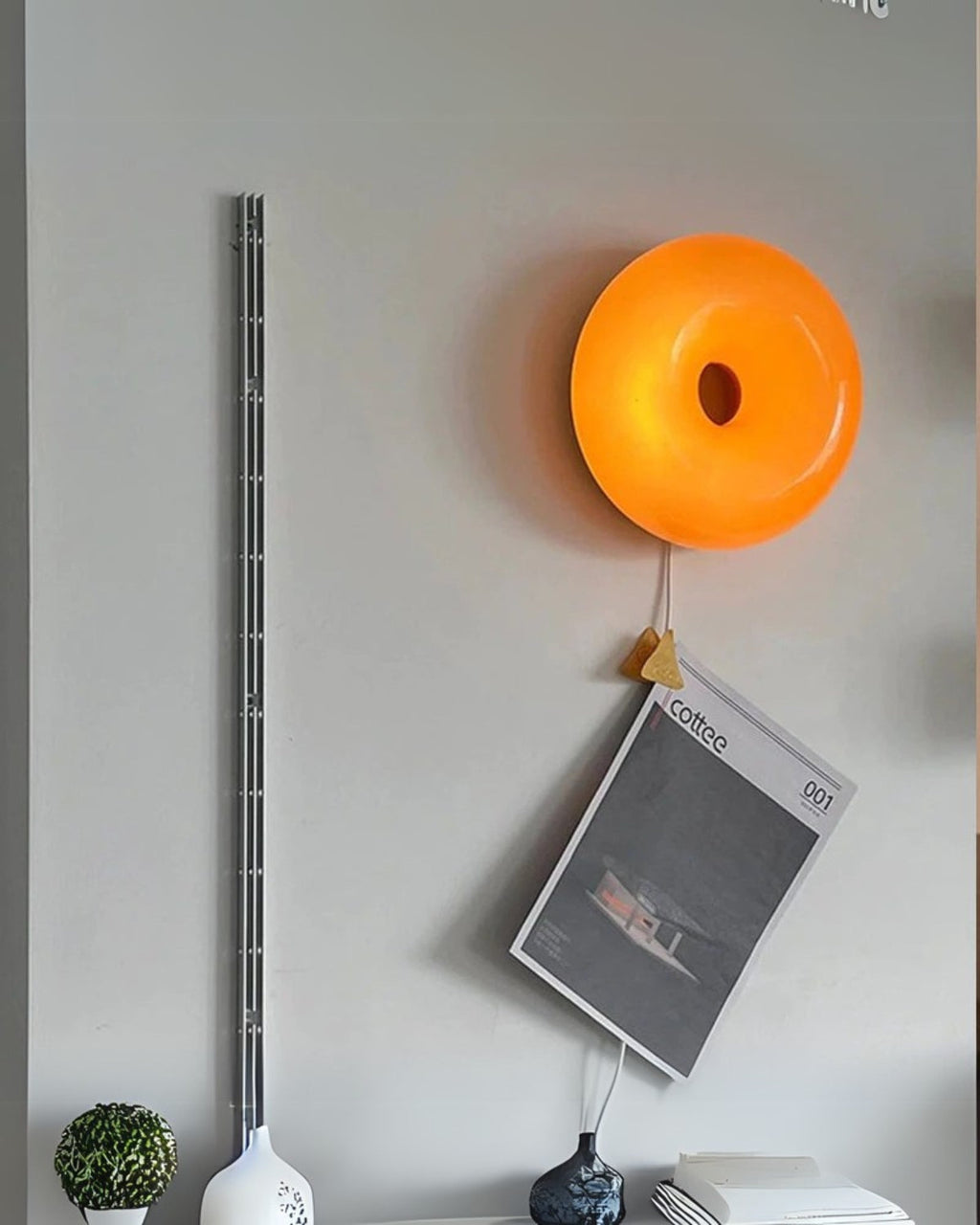 Bordlampe - Donutformet - Touch betjening