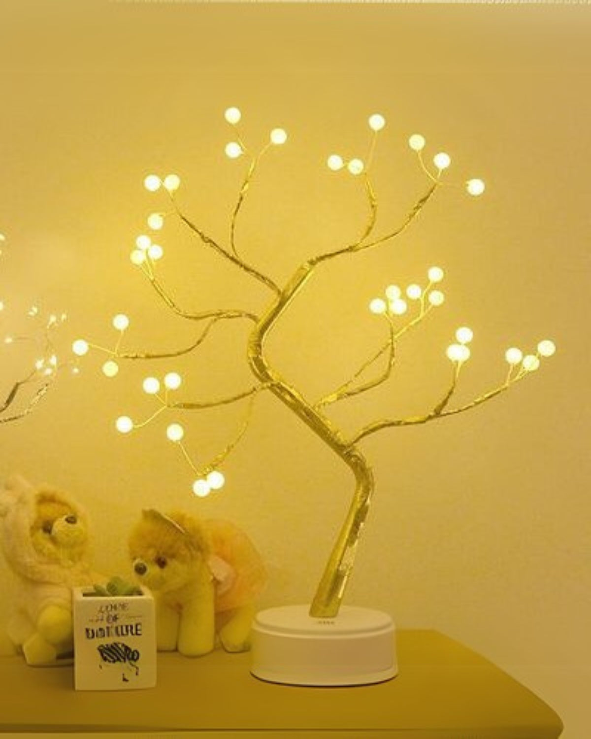 Dekorativ lampe – blomsterdesign – LED-belysning