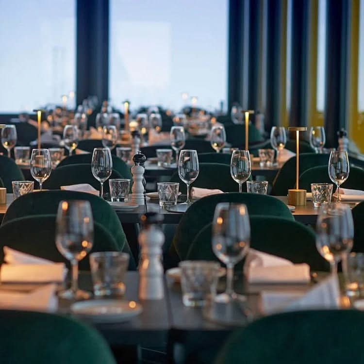 Genopladelig bordlampe - LED lys - Touch betjening