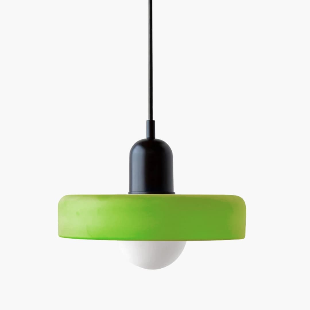 Glas Pendel - Rund Skærm - Moderne Form