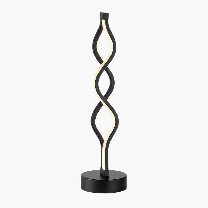 Heliora Twist Lampe - Skulpturel Design - LED Belysning