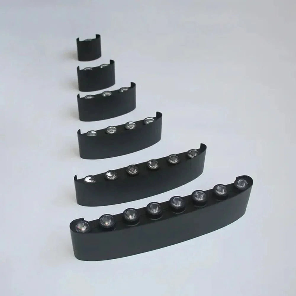 LED Væglampe - Indendørs og Udendørs - Minimalistisk Stil