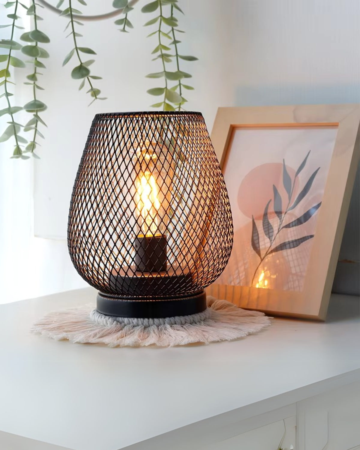 LED-lanterne - Metalnet - Trådløst design