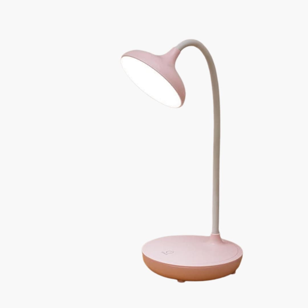 LED Skrivebordslampe - USB Genopladelig - Touch Kontrol