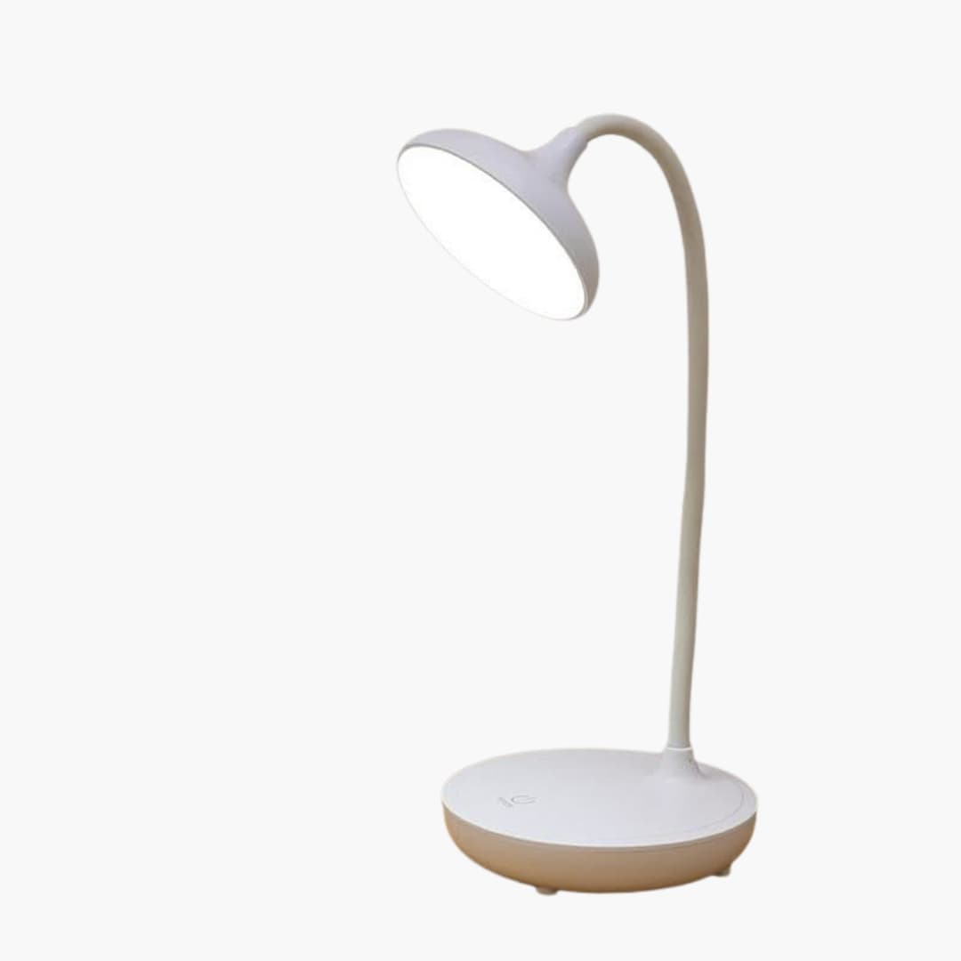 LED Skrivebordslampe - USB Genopladelig - Touch Kontrol