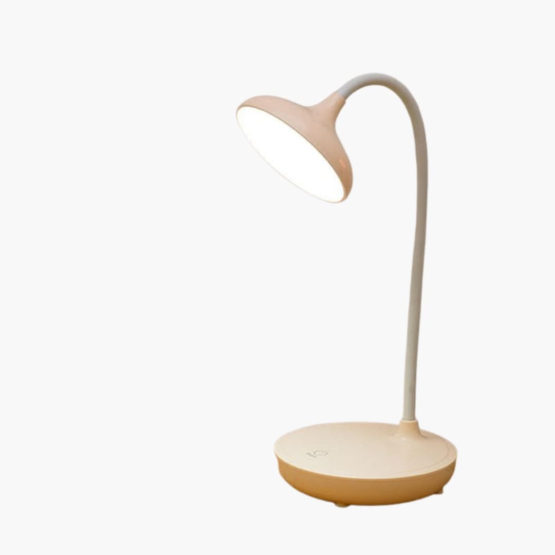 LED Skrivebordslampe - USB Genopladelig - Touch Kontrol