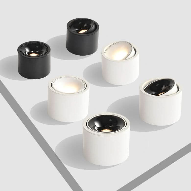 LED loftspot med justerbar montering