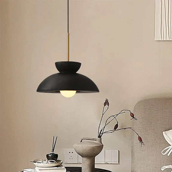 Loftlampe - Metallampeskærm - Justerbar Ledning