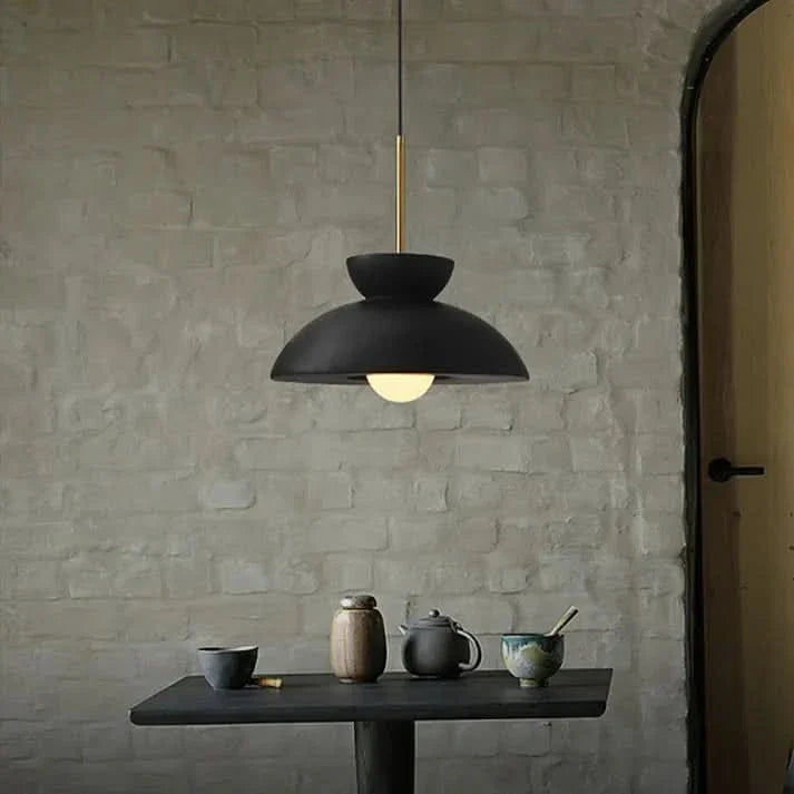 Loftlampe - Metallampeskærm - Justerbar Ledning