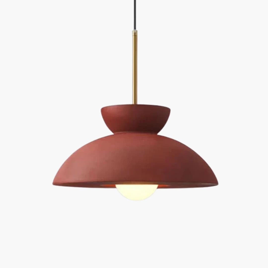 Loftlampe - Metallampeskærm - Justerbar Ledning