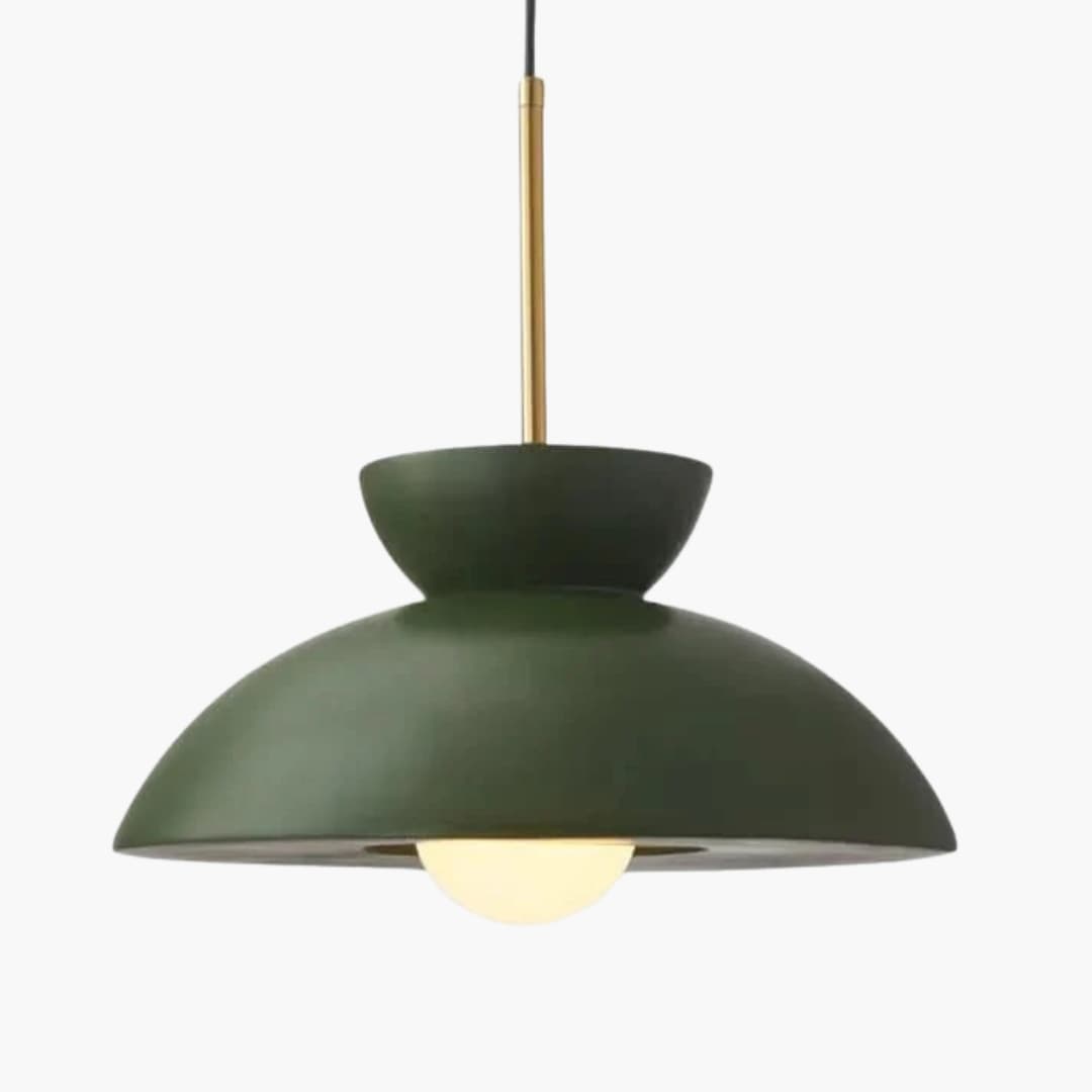 Loftlampe - Metallampeskærm - Justerbar Ledning