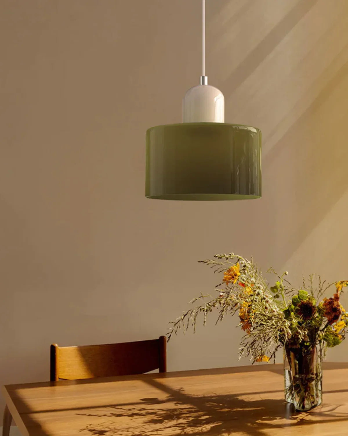 Loftlampe - Glasskærm - Moderne Design