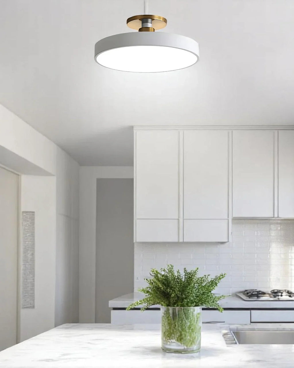 Loftlampe - Minimalistisk Design - Blød Belysning