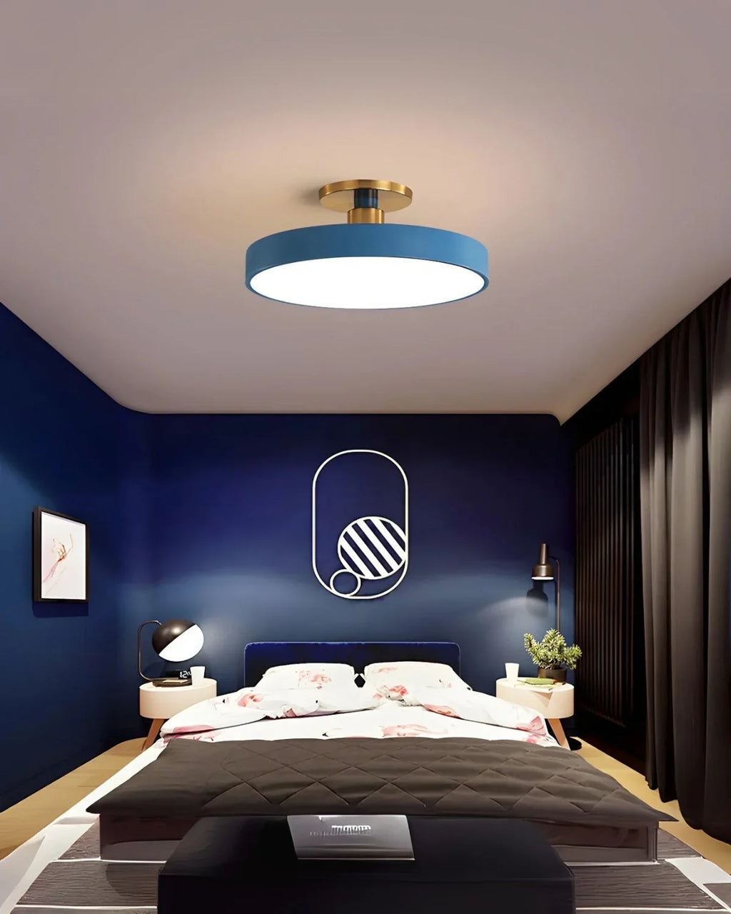 Loftlampe - Minimalistisk Design - Blød Belysning