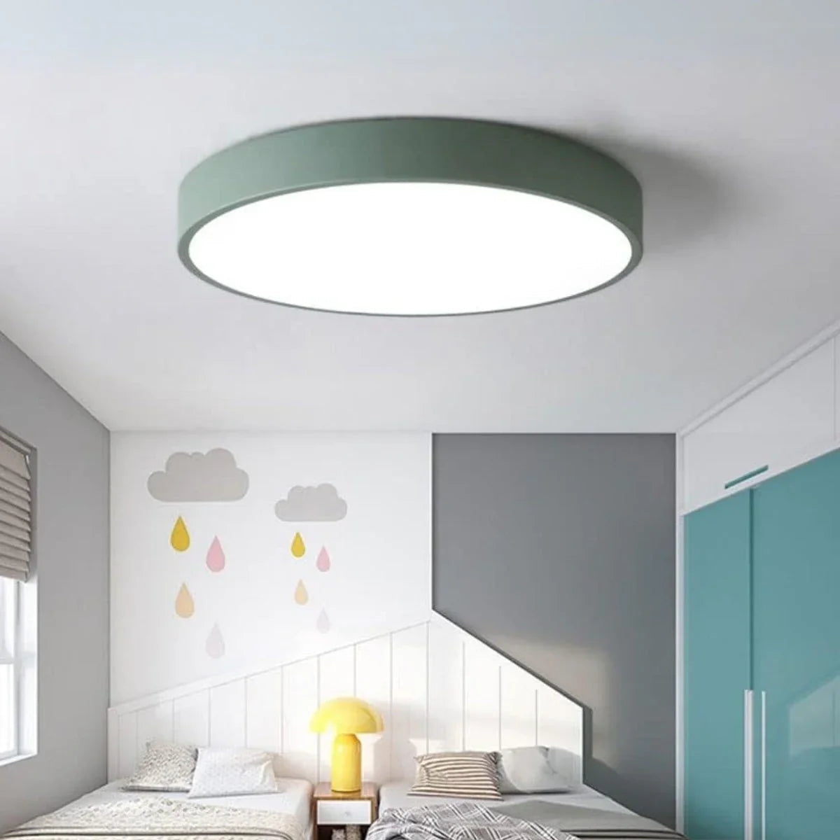 Loftlampe - Minimalistisk Design - Justerbar Belysning