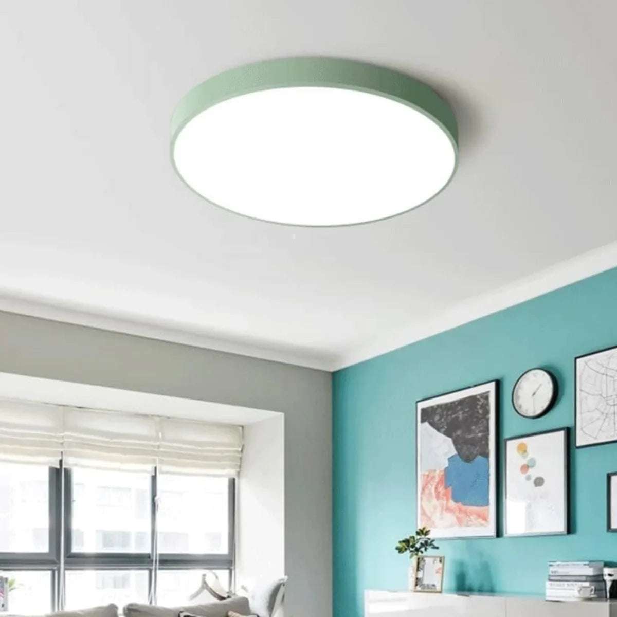 Loftlampe - Minimalistisk Design - Justerbar Belysning