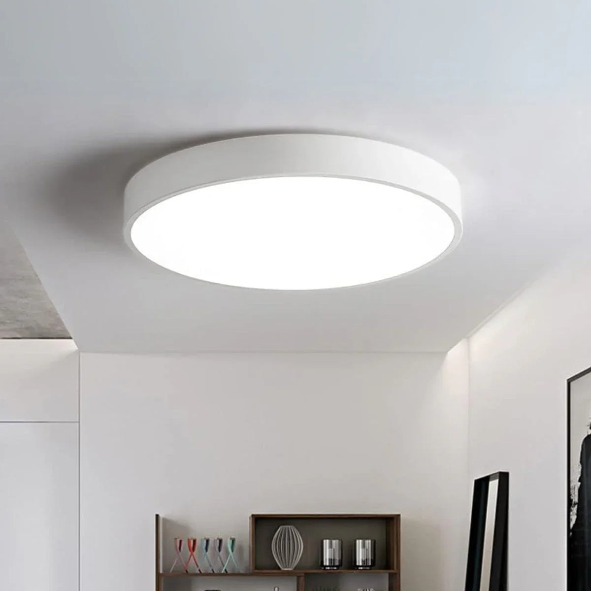 Loftlampe - Minimalistisk Design - Justerbar Belysning