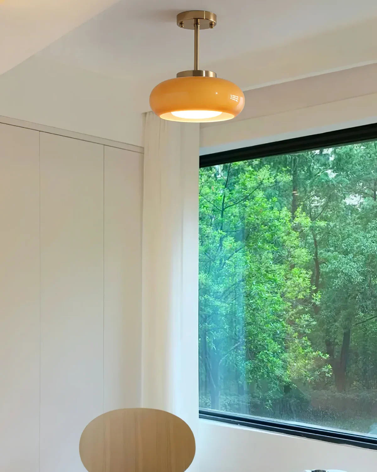 Loftlampe - Moderne Design - Glas Skærm