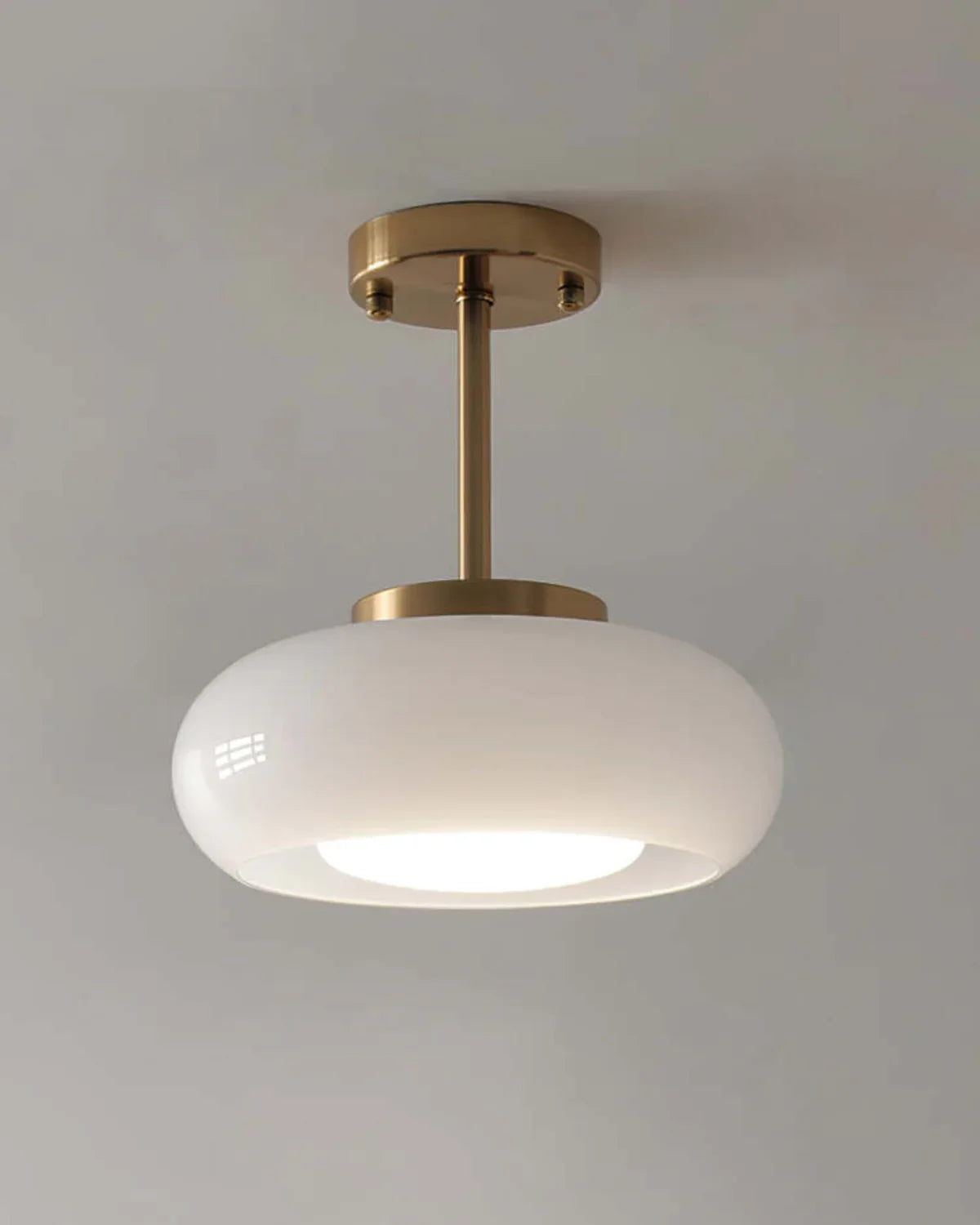 Loftlampe - Moderne Design - Glas Skærm