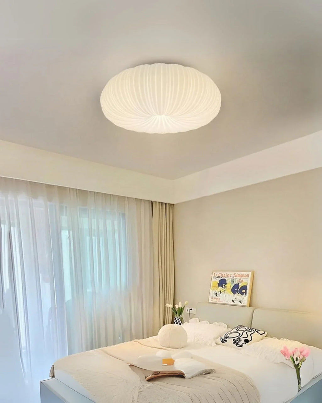 Loftlampe - Skulpturelt Design - Moderne Belysning