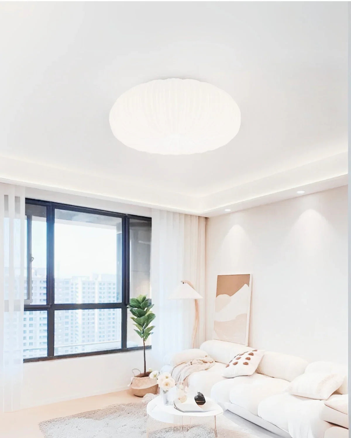 Loftlampe - Skulpturelt Design - Moderne Belysning