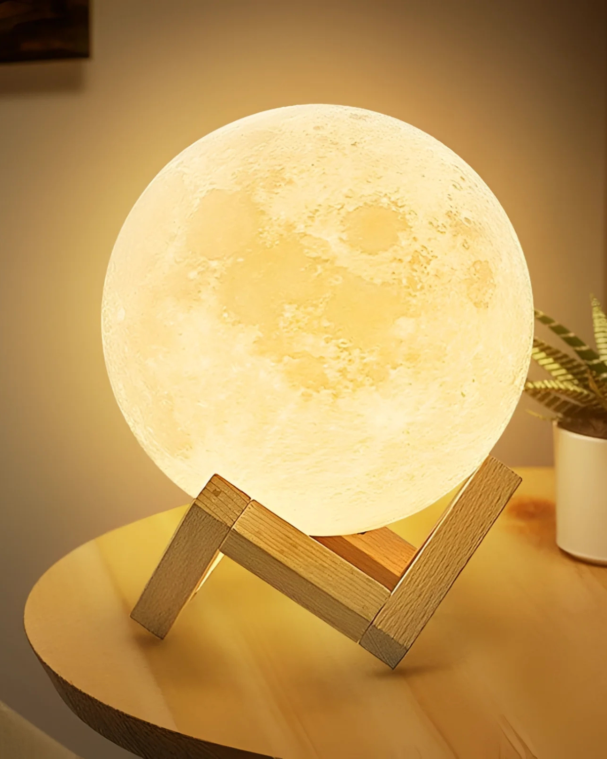 Moon Lamp - Justerbar lysstyrke