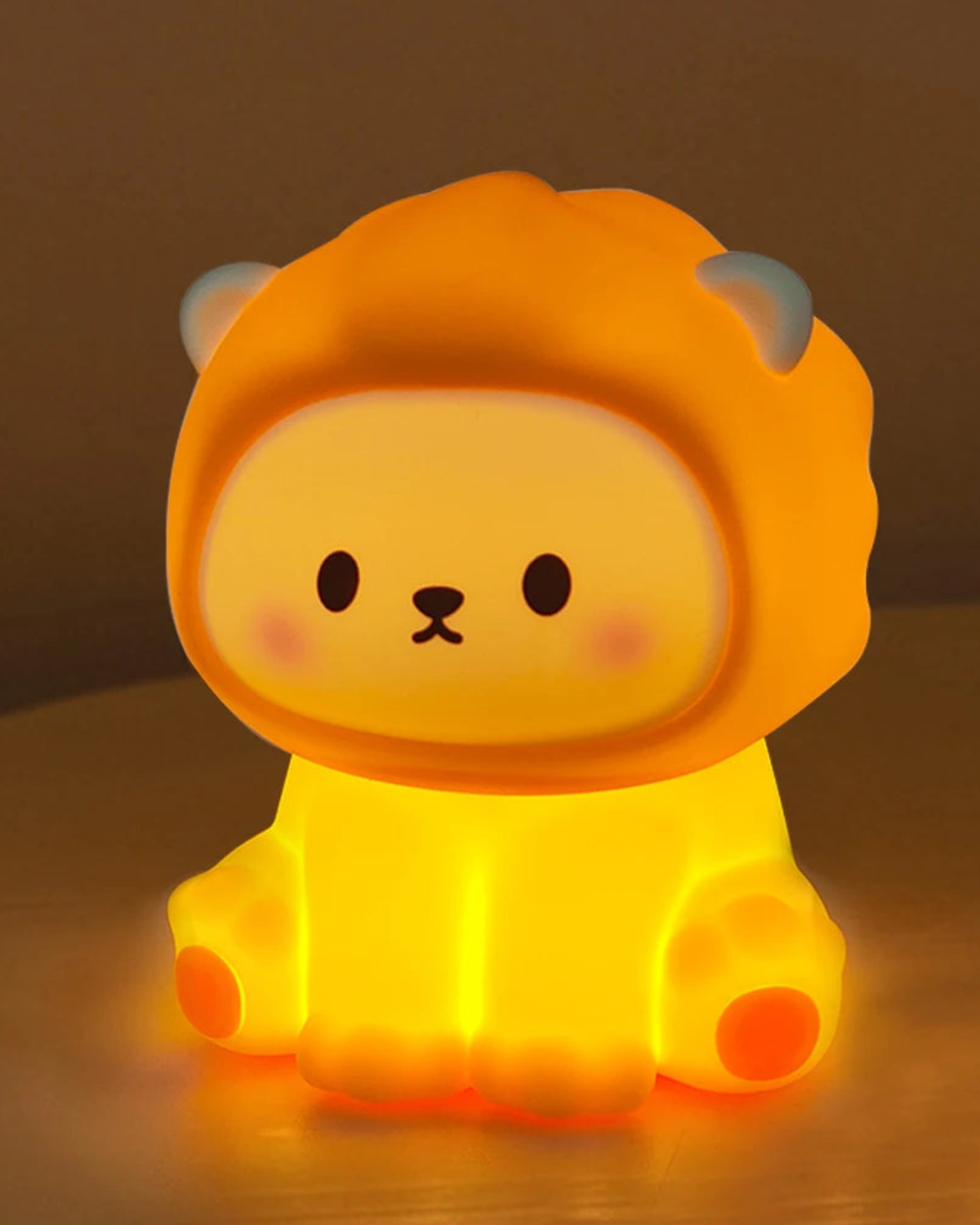 Natlampe - Løveunge - Justerbar belysning
