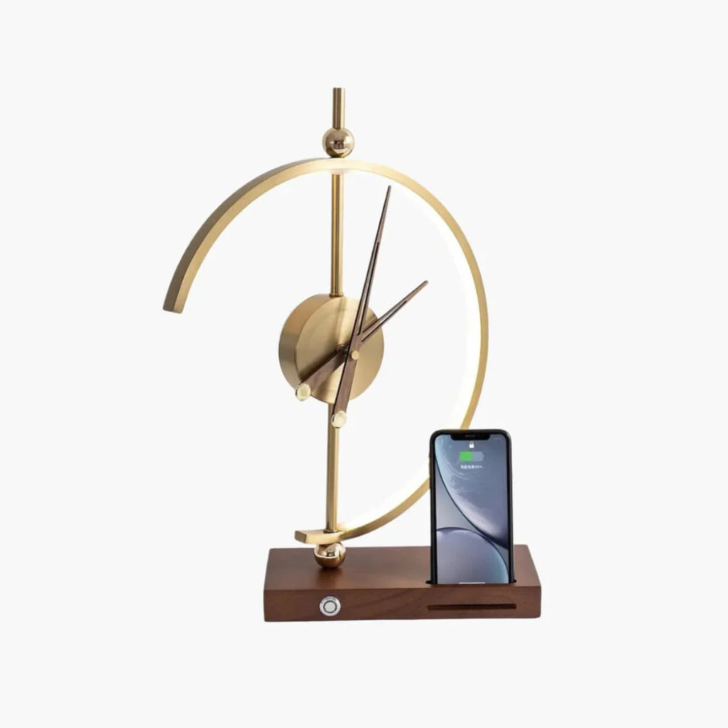 Sculpturel Ur - Minimalistisk Design - Stille Mekanisme